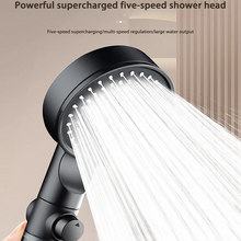 High Pressure Shower Head 5 Modes Adjustable Showerheads With Filter Water Saving