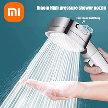 High Pressure Shower Head Water Saving 3-Modes Shower Heads Adjustable Water Massage Sprayer Home Bathroom Accessories